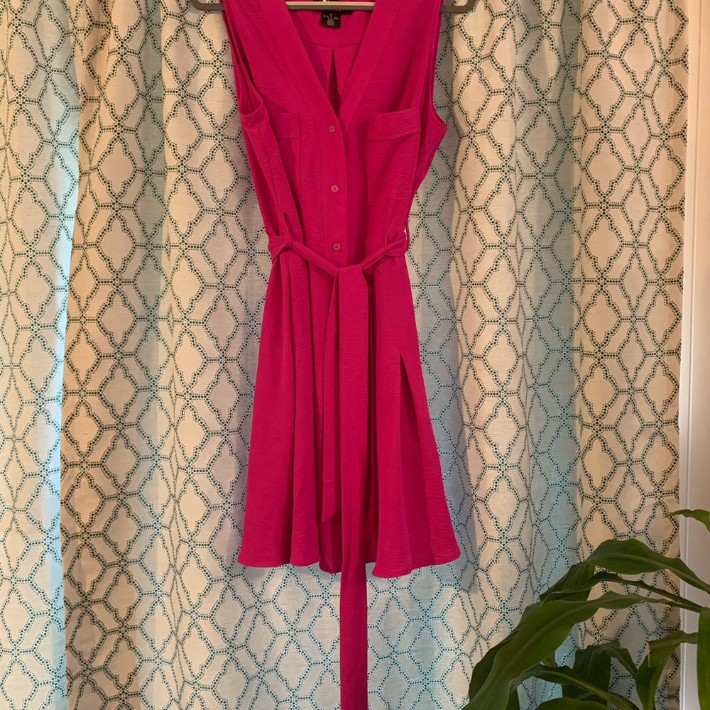 Dkny - Chic Pink Mini Dress